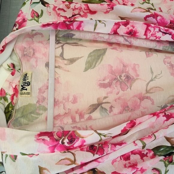 Show Me Your Mumu Brie Floral Kimono Robe Small - Picture 6 of 11